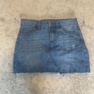 Tractr denim skirt